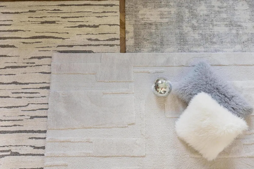 Rugs - Louka Rug Ivoire 160 X 230 X 2 - MAISON VIVARAISE - SDE VIVARAISE WINKLER