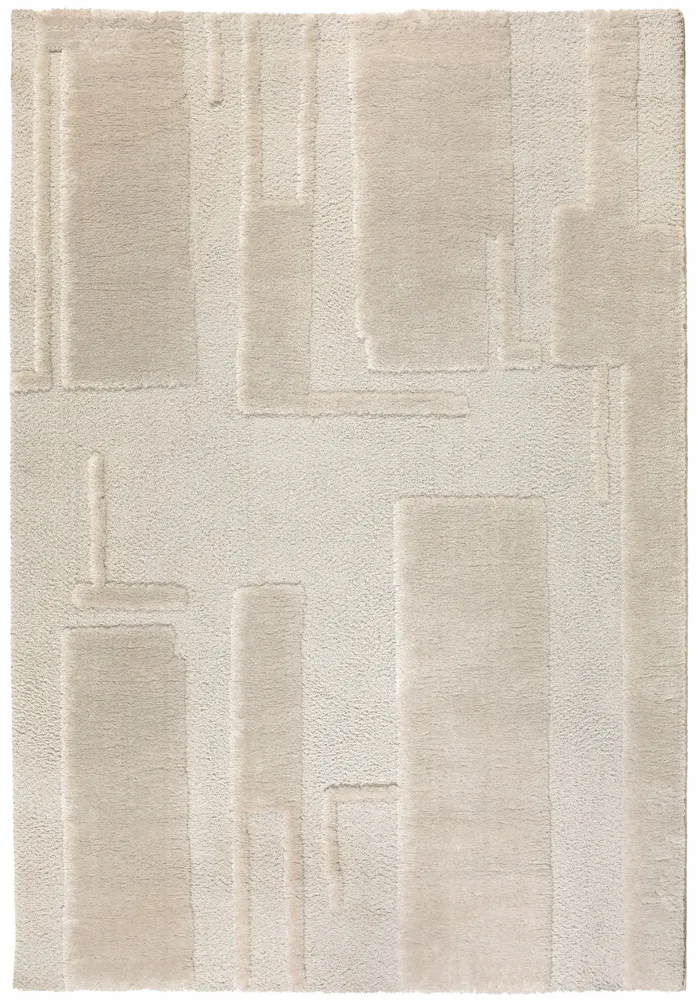 Rugs - Louka Rug Ivoire 200 X 290 X 2 - MAISON VIVARAISE - SDE VIVARAISE WINKLER