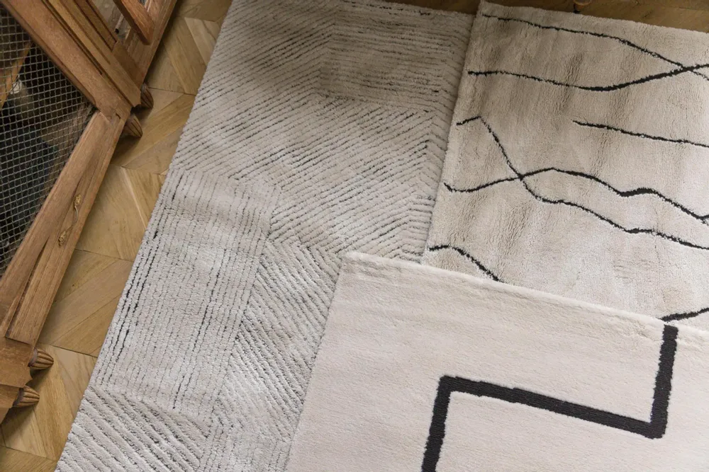 Tapis - Tapis Luce Neige 160 x 230 x 2 cm - MAISON VIVARAISE - SDE VIVARAISE WINKLER