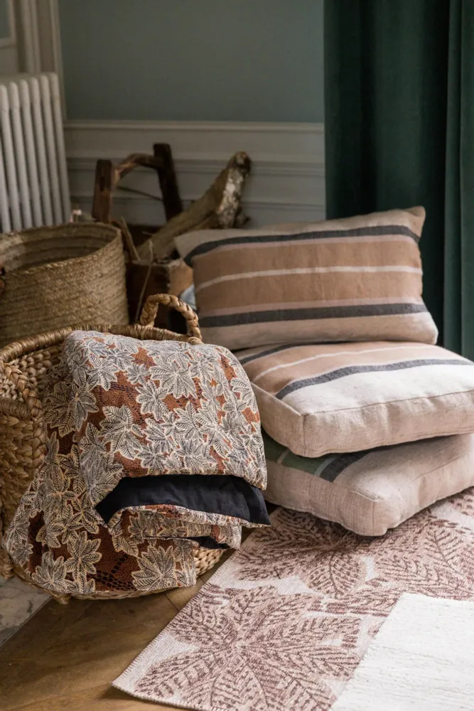 Cushions - Gatsby Cushion Sienne 40 X 65 - MAISON VIVARAISE - SDE VIVARAISE WINKLER