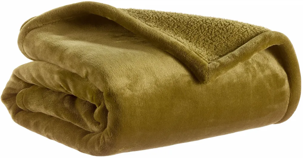 Throw blankets - Michka Throw Blanket Romarin 130 X 160 - MAISON VIVARAISE - SDE VIVARAISE WINKLER
