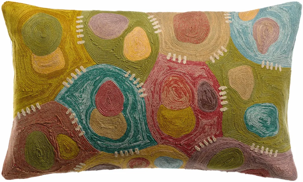 Coussins - Coussin brodé Nestor Mineral 30 x 50 - MAISON VIVARAISE - SDE VIVARAISE WINKLER