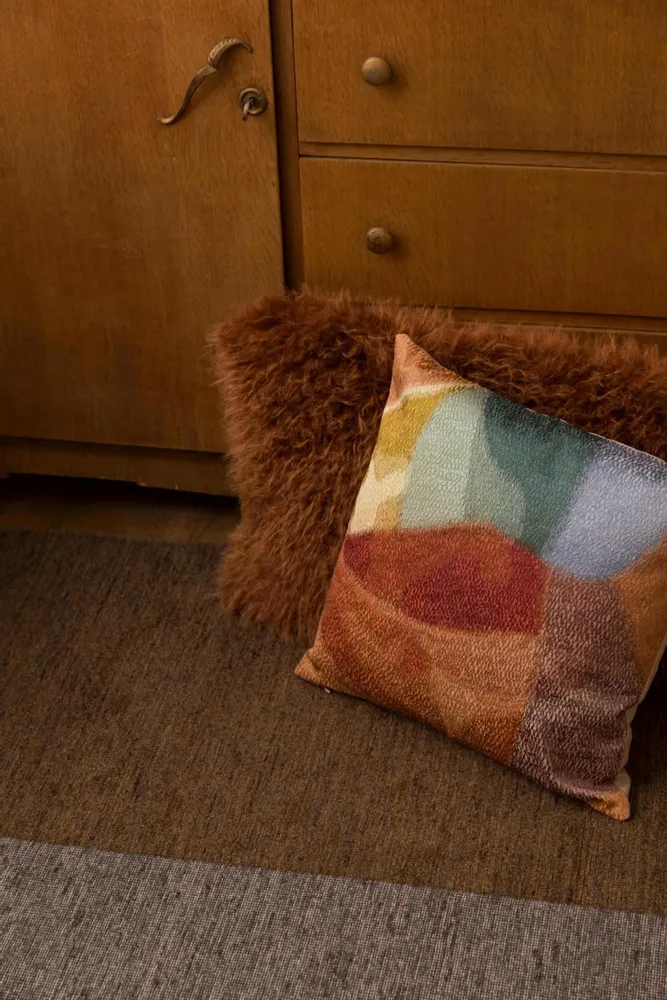 Cushions - Embroidered Cushion Nevio Multico 45 X 45 - MAISON VIVARAISE - SDE VIVARAISE WINKLER