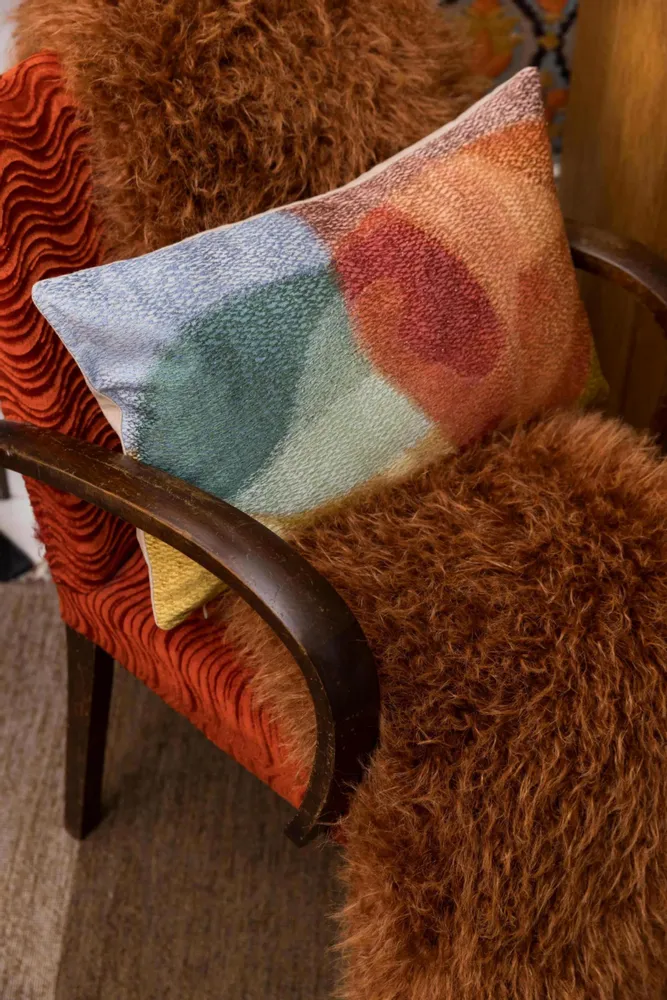 Coussins - Coussin brodé Nevio Multico 30 x 50 - MAISON VIVARAISE - SDE VIVARAISE WINKLER