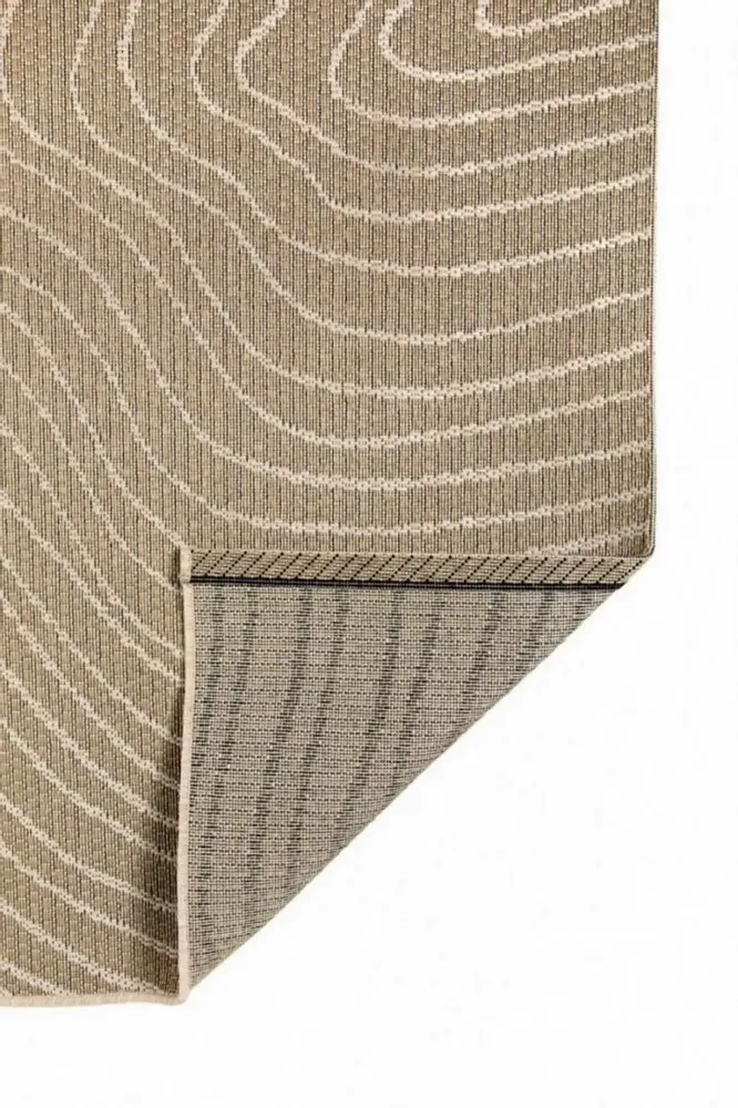 Tapis - Tapis Alberta 2 outdoor Lin 120 x 170 - MAISON VIVARAISE - SDE VIVARAISE WINKLER