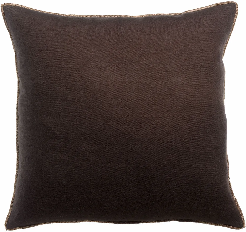 Cushions - Zeff Céleste Cushion Ébène 45 X 45 - MAISON VIVARAISE - SDE VIVARAISE WINKLER