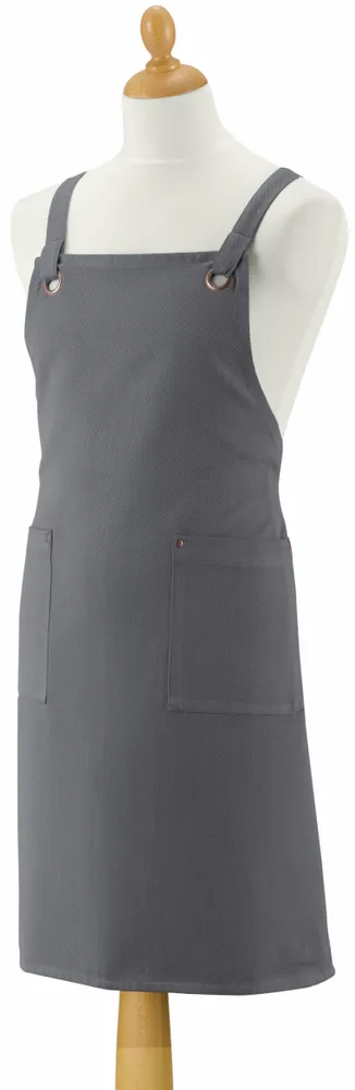 Tabliers de cuisine - Tablier de cuisine recyclé Artisan avec poches Ombre 72 x 85 - MAISON VIVARAISE - SDE VIVARAISE WINKLER