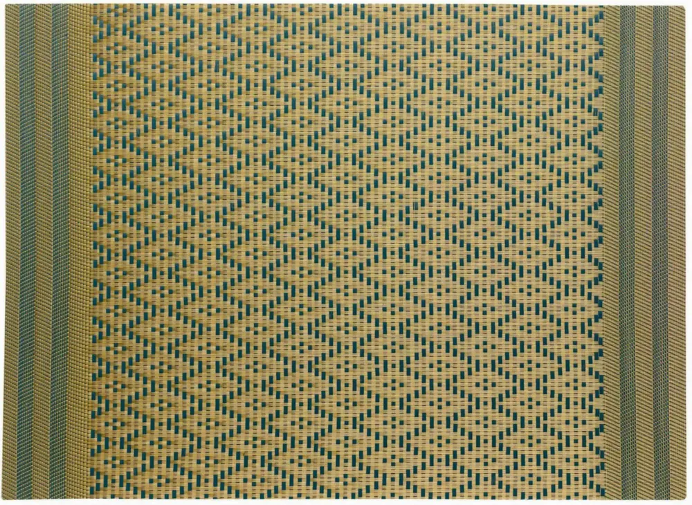 Nappes - Set de table Kadra Paon/or 33 x 45 - MAISON VIVARAISE - SDE VIVARAISE WINKLER