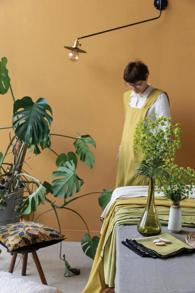 Nappes - Nappe recyclée Grace Badiane 170 x 300 - MAISON VIVARAISE - SDE VIVARAISE WINKLER