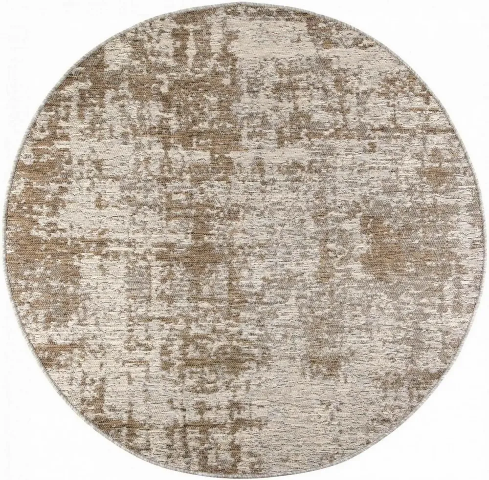 Rugs - Catania 2 Outdoor Rug Naturel Diamètre 200 - MAISON VIVARAISE - SDE VIVARAISE WINKLER