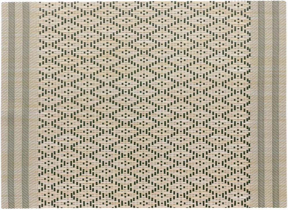 Nappes - Set de table Kadra Vert sapin 33 x 45 - MAISON VIVARAISE - SDE VIVARAISE WINKLER