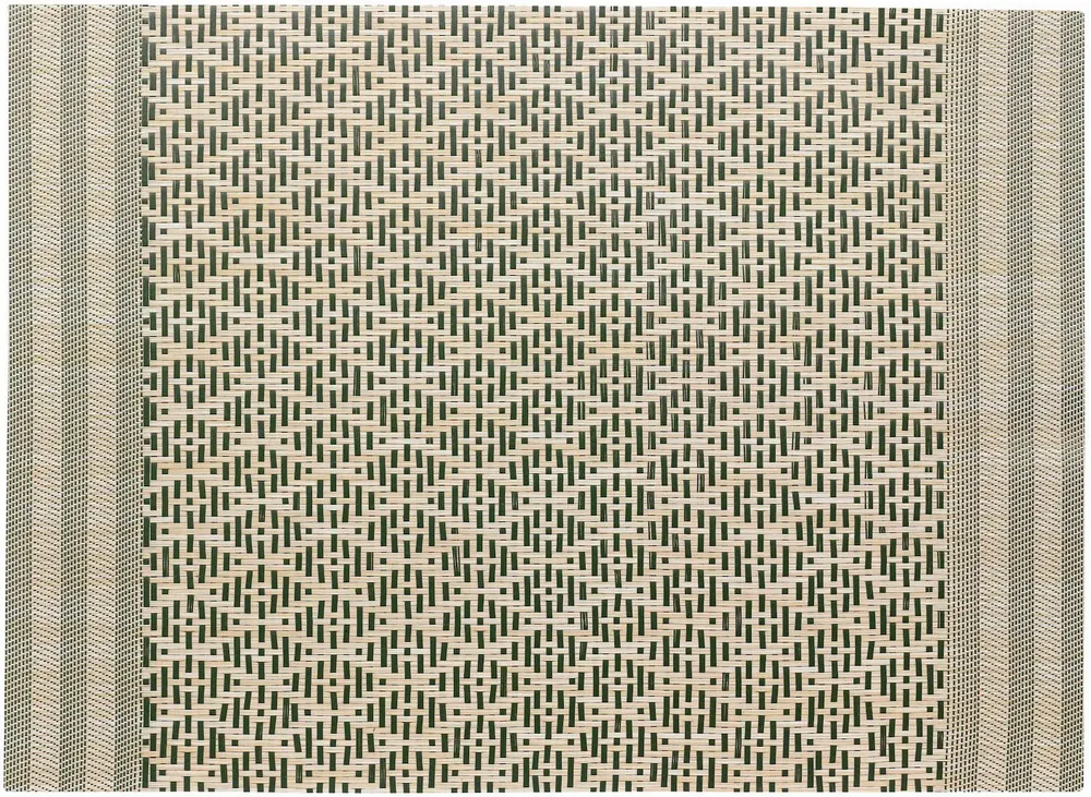 Nappes - Set de table Kadra Vert sapin 33 x 45 - MAISON VIVARAISE - SDE VIVARAISE WINKLER