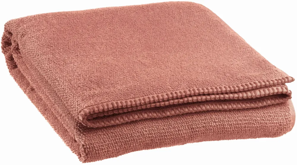 Serviettes de bain - Drap de douche Bora Terracotta 70 x 130 - MAISON VIVARAISE - SDE VIVARAISE WINKLER