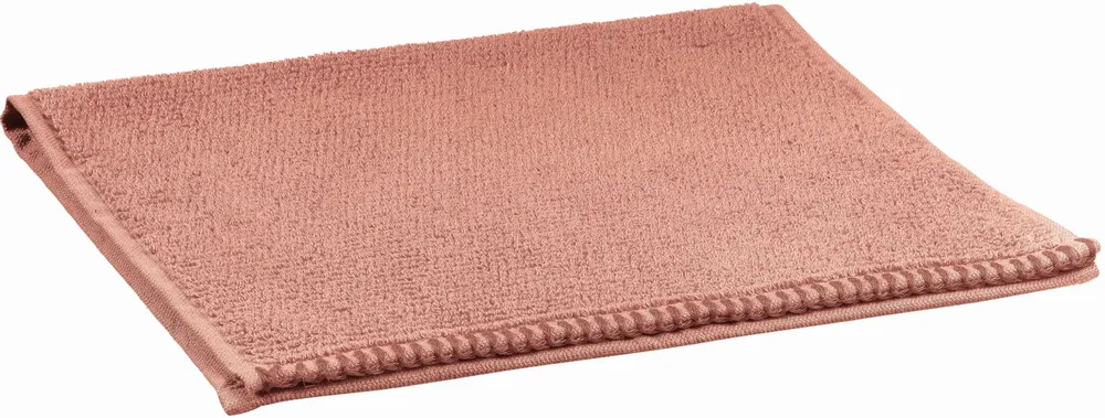 Serviettes de bain - Serviette invité Bora Terracotta 30 x 50 - MAISON VIVARAISE - SDE VIVARAISE WINKLER
