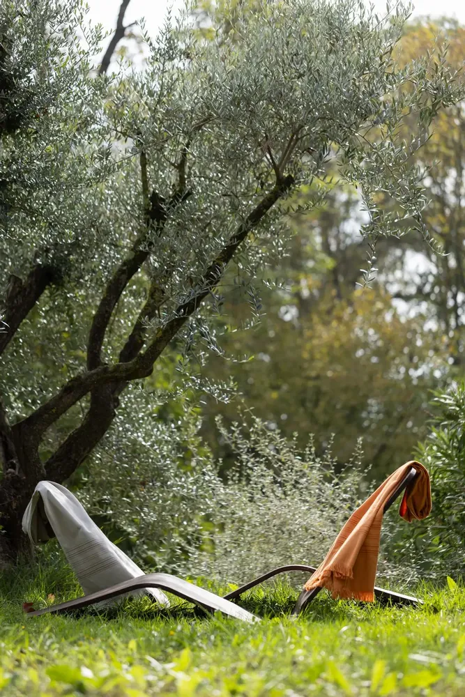 Linge de lit - Drap hammam Cancun Galet 90 x 180 - MAISON VIVARAISE - SDE VIVARAISE WINKLER