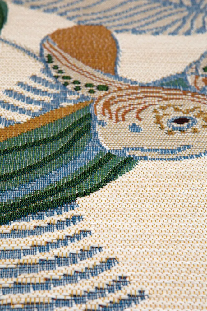 Rugs - Dori Outdoor Rug Lagon Diamètre 160 - MAISON VIVARAISE - SDE VIVARAISE WINKLER