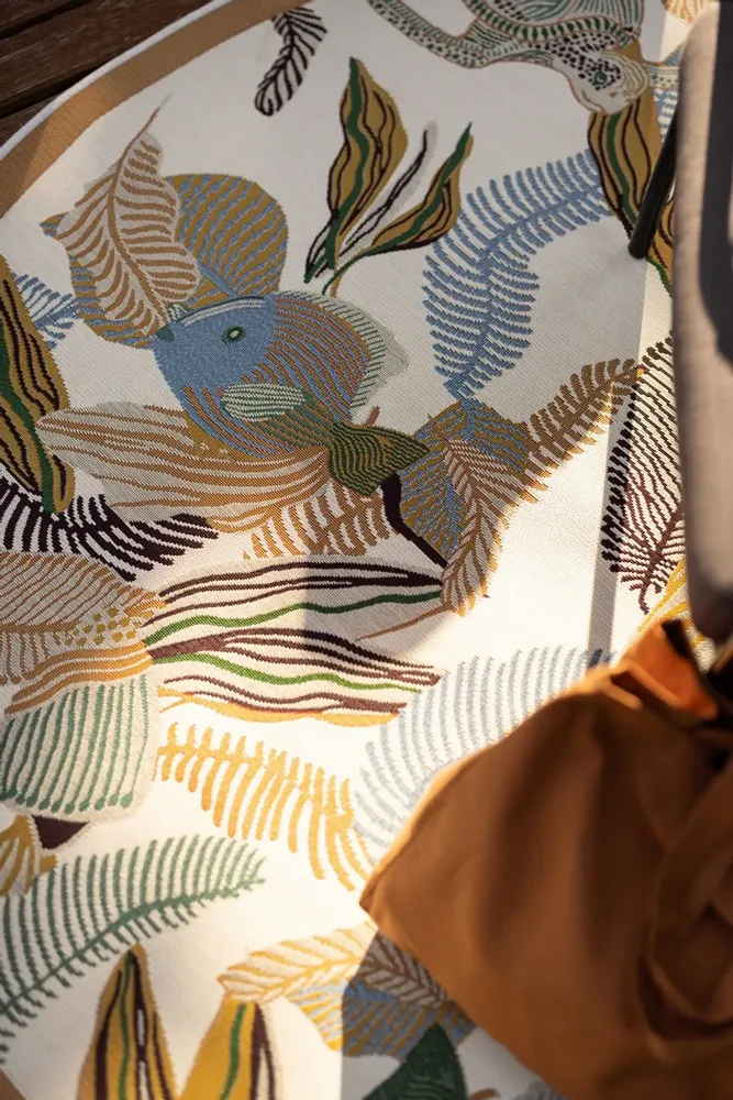 Plaids - Plaid imprimé Dori Papaye 135 x 200 - MAISON VIVARAISE - SDE VIVARAISE WINKLER