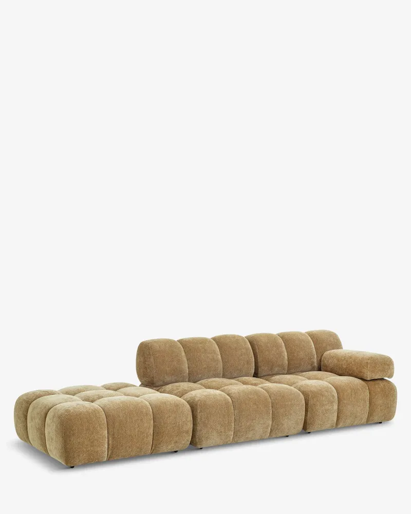 Canapés - Waffle - Canapé modulable, Camel crêpé - NV GALLERY