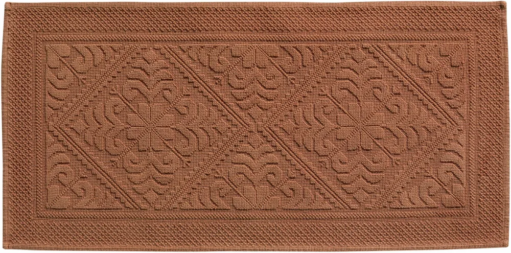Other bath linens - Enzo Bath Mat Cuivre 54 X 110 - MAISON VIVARAISE - SDE VIVARAISE WINKLER