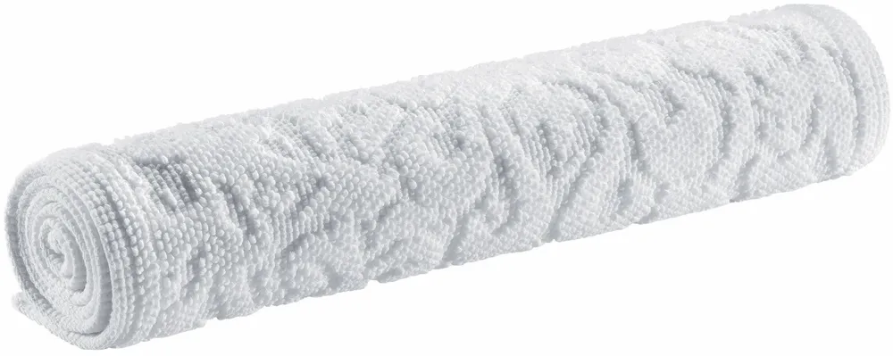Autres linges de bain - Tapis de bain Gilda Neige 54 x 110 - MAISON VIVARAISE - SDE VIVARAISE WINKLER