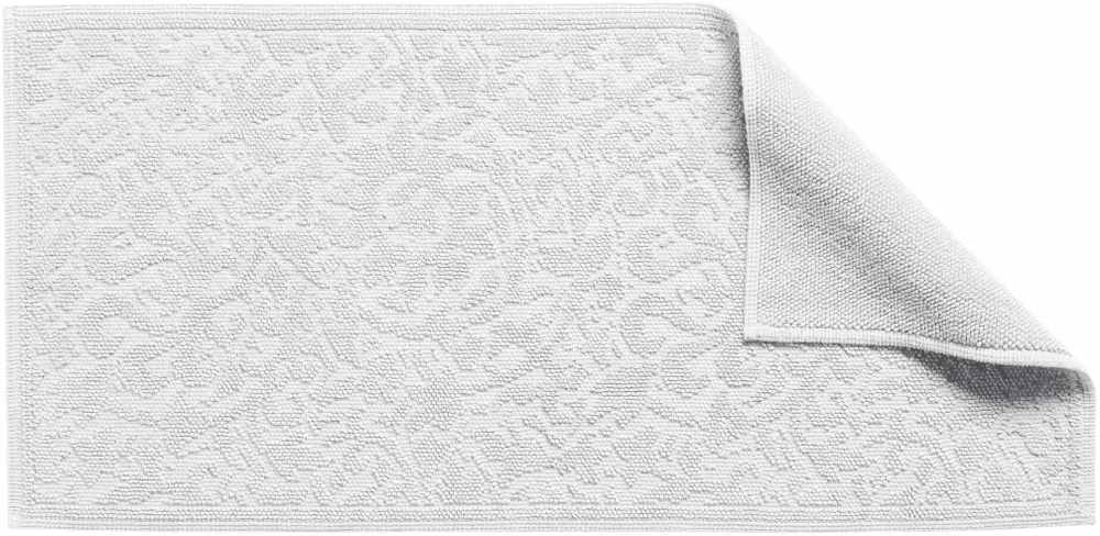 Autres linges de bain - Tapis de bain Gilda Neige 54 x 110 - MAISON VIVARAISE - SDE VIVARAISE WINKLER