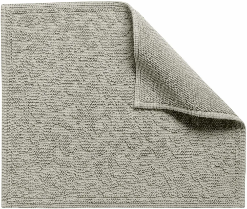 Autres linges de bain - Tapis de bain Gilda Perle 54 x 64 - MAISON VIVARAISE - SDE VIVARAISE WINKLER