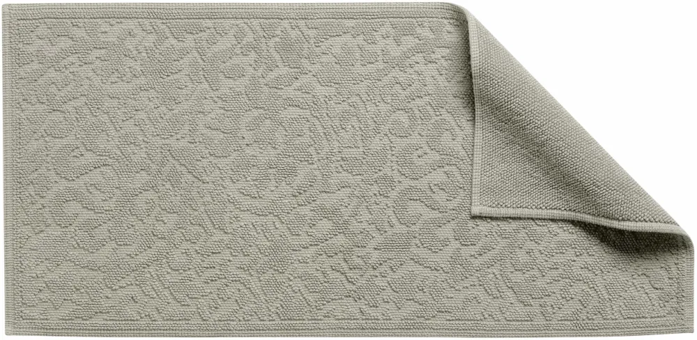 Autres linges de bain - Tapis de bain Gilda Perle 54 x 110 - MAISON VIVARAISE - SDE VIVARAISE WINKLER