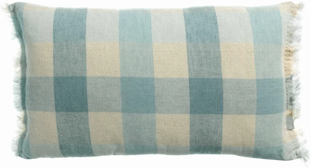 Coussins - Coussin imprimé Kate Myosotis 30 x 50 - MAISON VIVARAISE - SDE VIVARAISE WINKLER