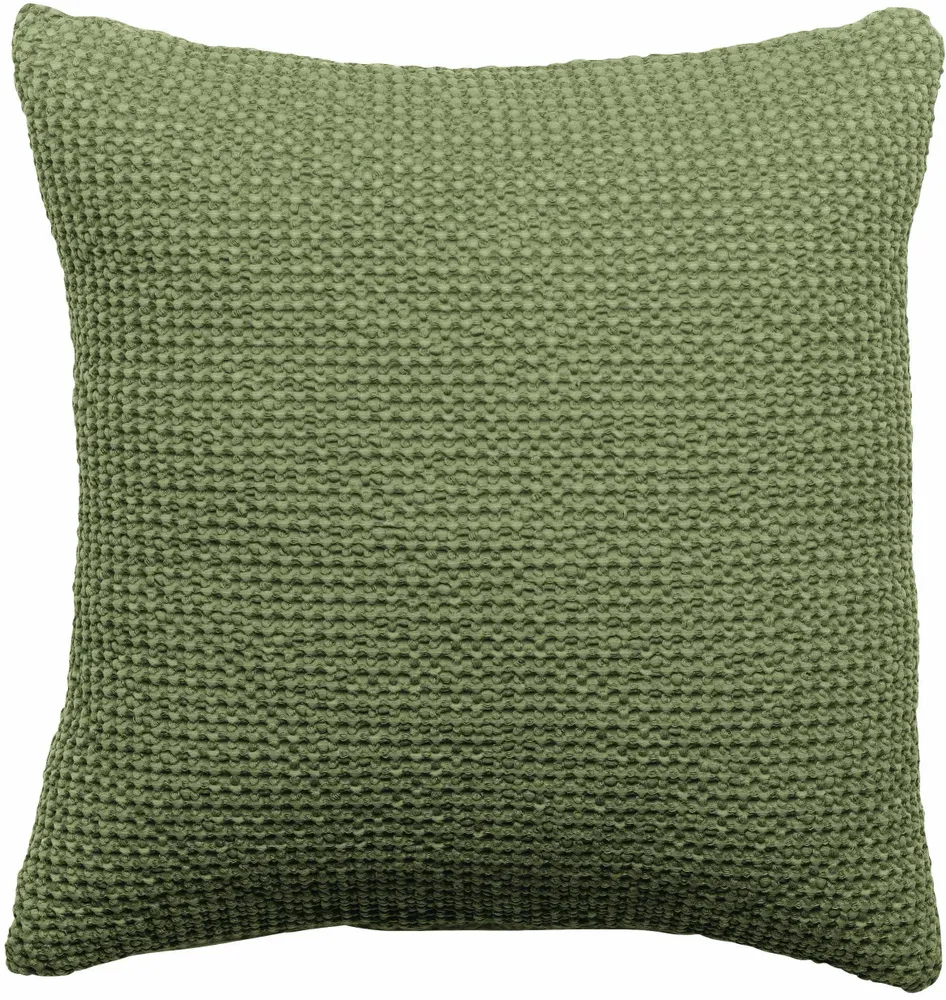 Cushions - Recycled Cushion Maia Eucalyptus 45 X 45 - MAISON VIVARAISE - SDE VIVARAISE WINKLER