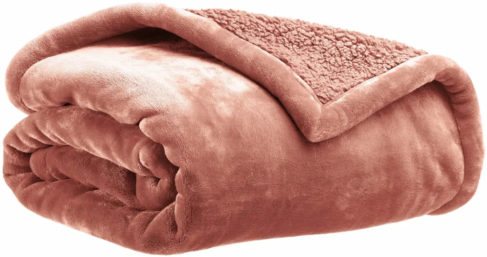 Plaids - Maxi plaid Michka Terracotta 180 x 220 - MAISON VIVARAISE - SDE VIVARAISE WINKLER