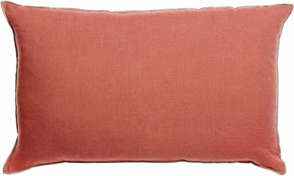 Coussins - Coussin Zeff Céleste Pêche 40 x 65 - MAISON VIVARAISE - SDE VIVARAISE WINKLER