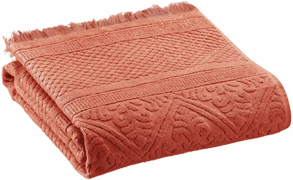 Bath towels - Zoe Bath Towel Sienne 70 X 140 - MAISON VIVARAISE - SDE VIVARAISE WINKLER