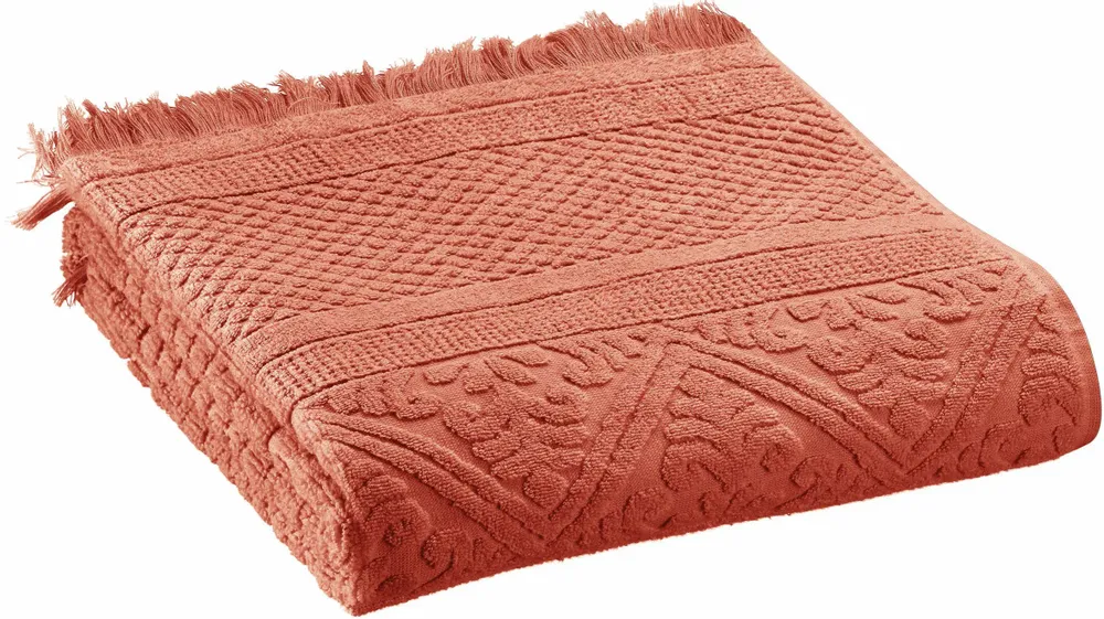 Bath towels - Zoe Bath Towel Sienne 50 X 100 - MAISON VIVARAISE - SDE VIVARAISE WINKLER