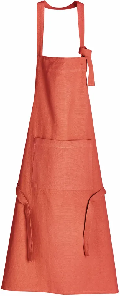 Aprons - Ada Recycled Kitchen Apron Tomette 72 X 85 - MAISON VIVARAISE - SDE VIVARAISE WINKLER