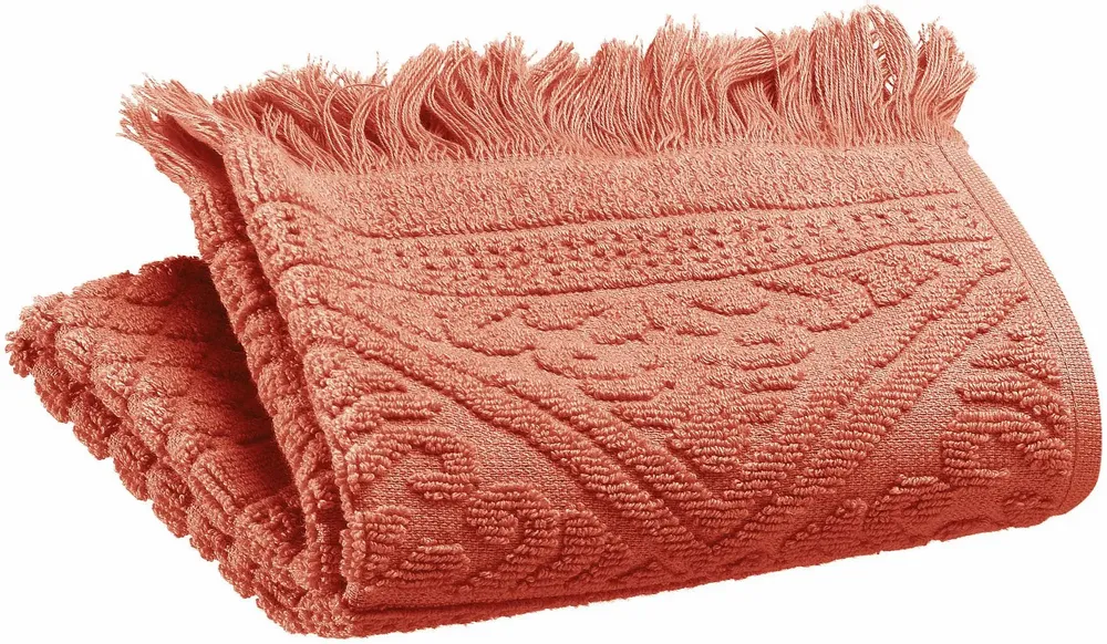 Bath towels - Zoe Guest Towel Sienne 30 X 50 - MAISON VIVARAISE - SDE VIVARAISE WINKLER