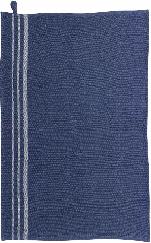 Torchons - Torchon recyclé Rib Marine 50 x 70 - MAISON VIVARAISE - SDE VIVARAISE WINKLER