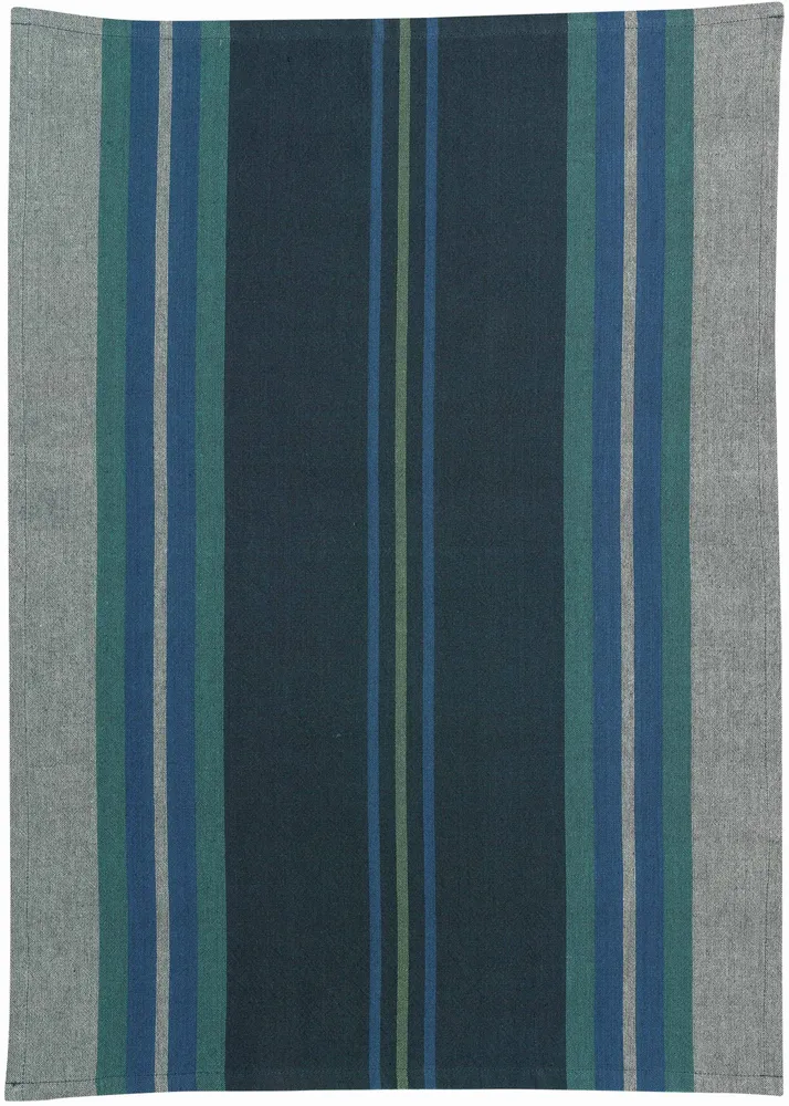 Torchons - Torchon recyclé Yuna Marine 50 x 70 - MAISON VIVARAISE - SDE VIVARAISE WINKLER