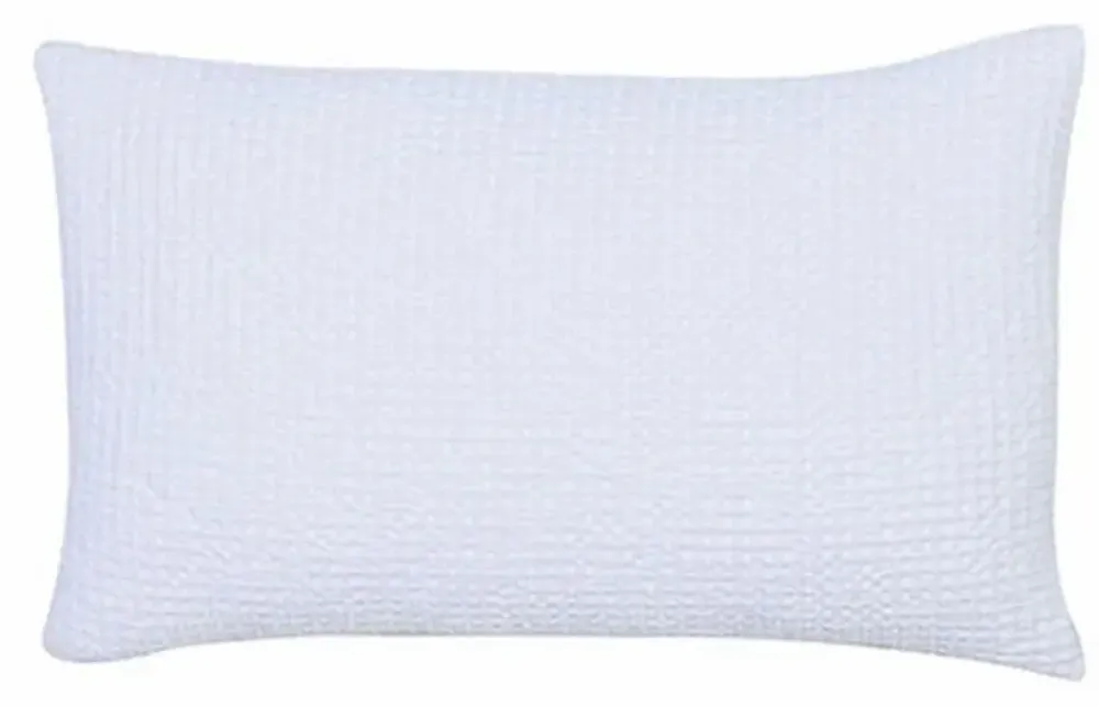 Coussins - Coussin recyclé Maia Blanc 30 x 50 - MAISON VIVARAISE - SDE VIVARAISE WINKLER
