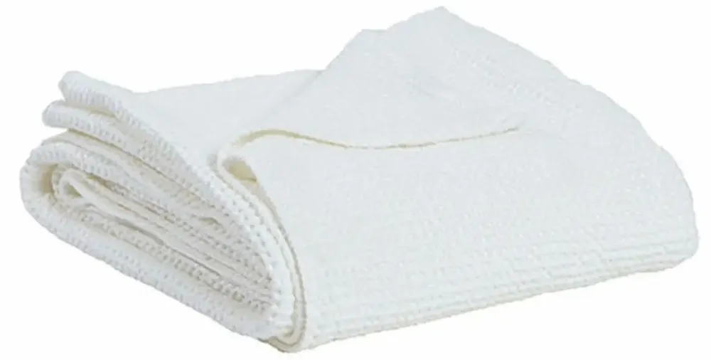 Bed linens - Recycled Throw Maia Craie 180 X 260 - MAISON VIVARAISE - SDE VIVARAISE WINKLER