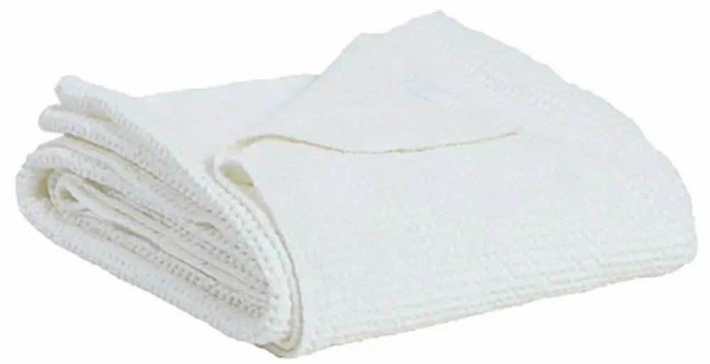 Bed linens - Recycled Throw Maia Craie 280 X 260 - MAISON VIVARAISE - SDE VIVARAISE WINKLER