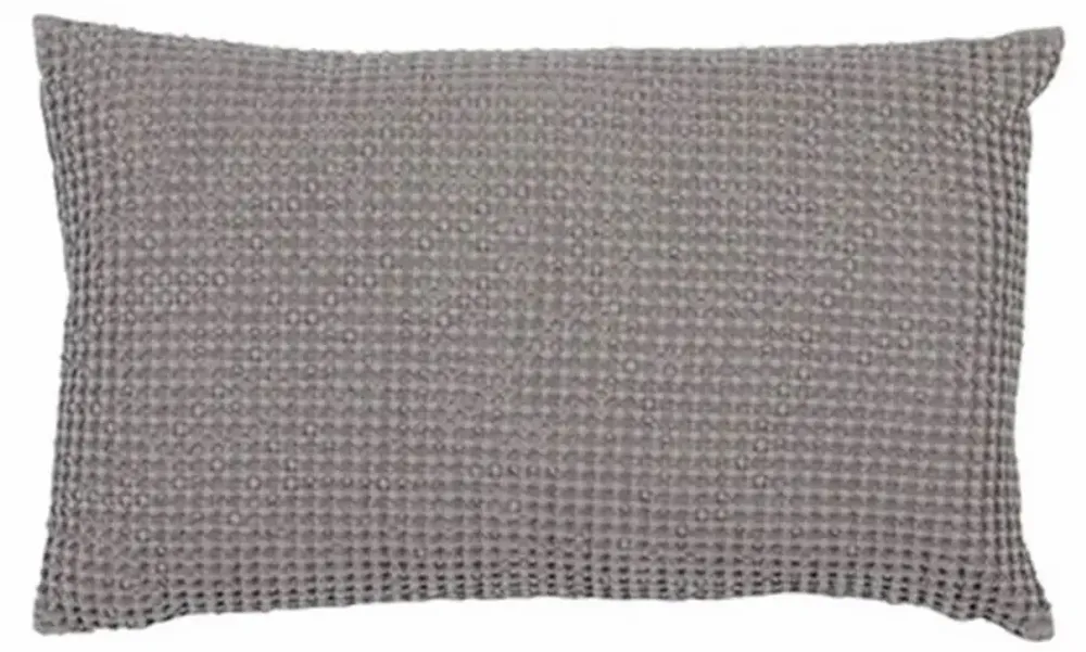 Cushions - Recycled Cushion Maia Tourterelle 30 X 50 - MAISON VIVARAISE - SDE VIVARAISE WINKLER