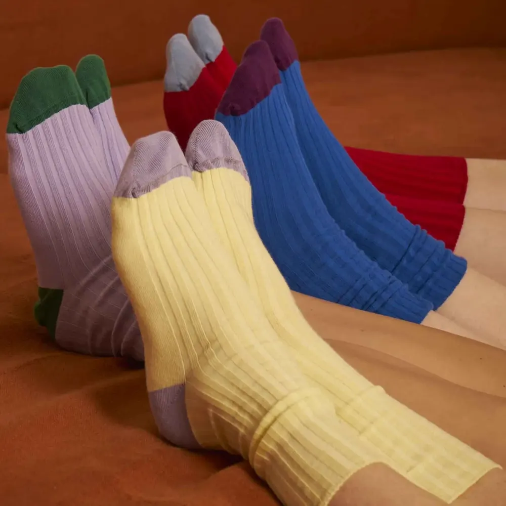 Socks - Yvette Socks Butter 36/38 - LA CERISE SUR LE GATEAU