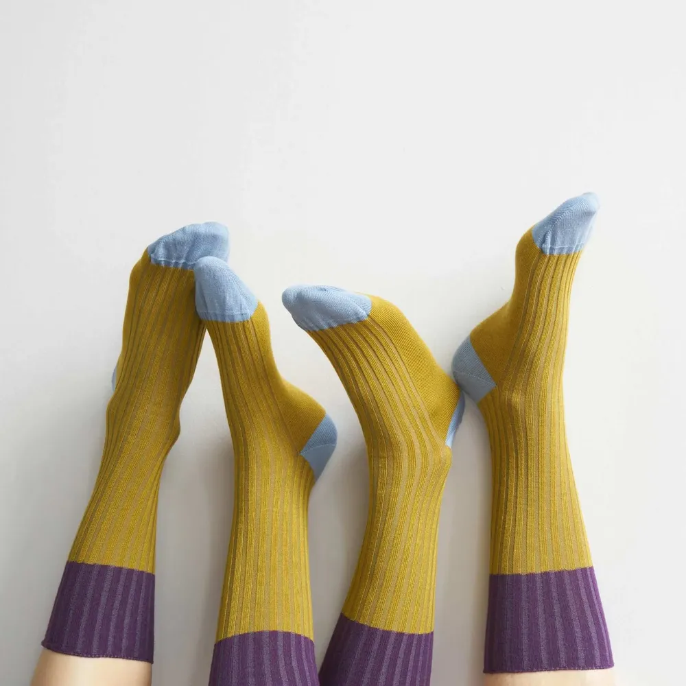 Socks - Yvette Socks Jaune 36/38 - LA CERISE SUR LE GATEAU