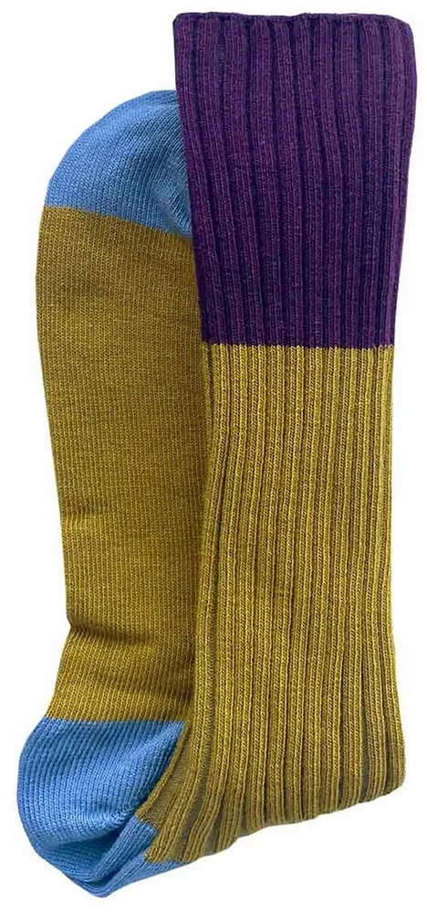 Socks - Yvette Socks Jaune 42/45 - LA CERISE SUR LE GATEAU