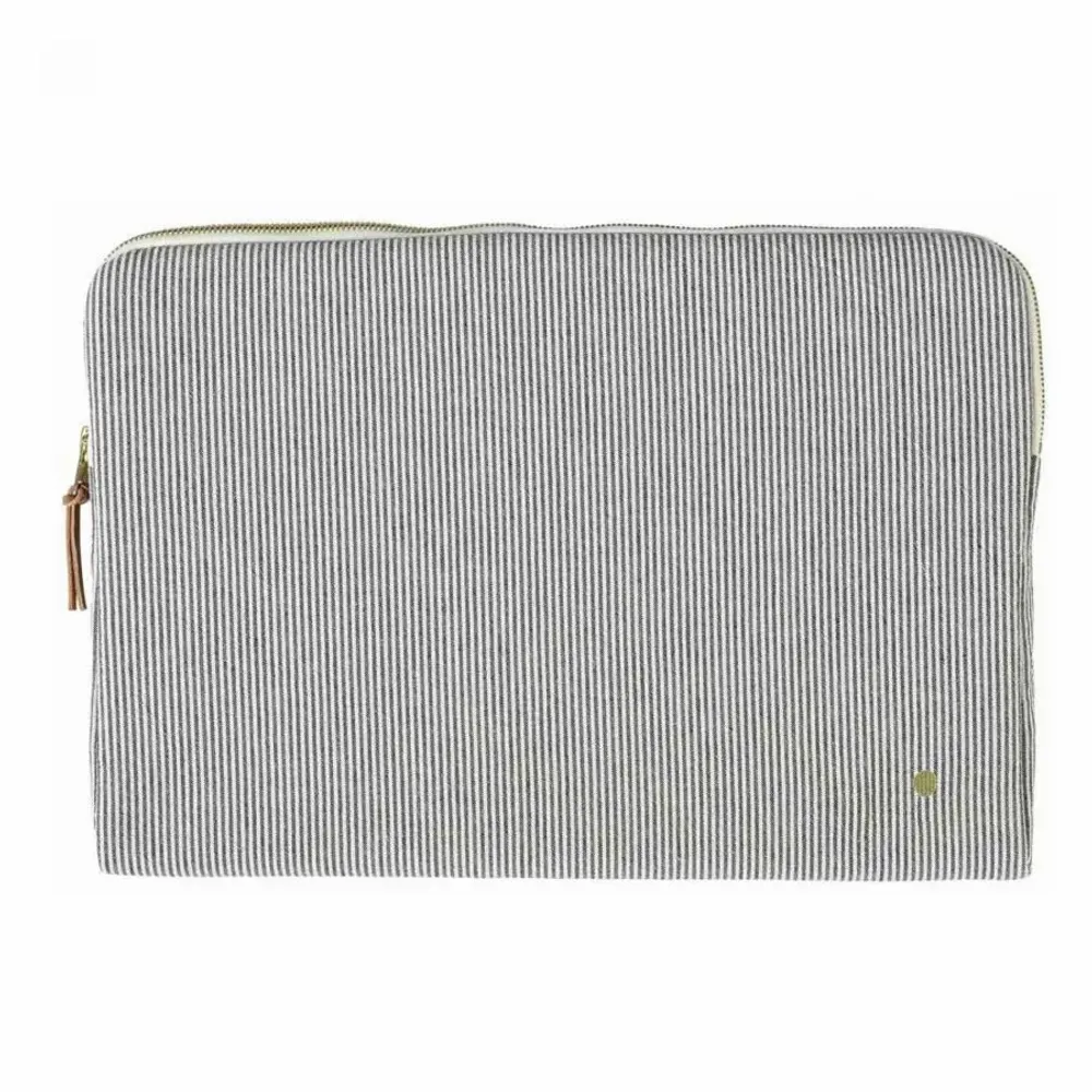 Pochettes - Housse ordinateur Finette Caviar 13-14"" - LA CERISE SUR LE GATEAU