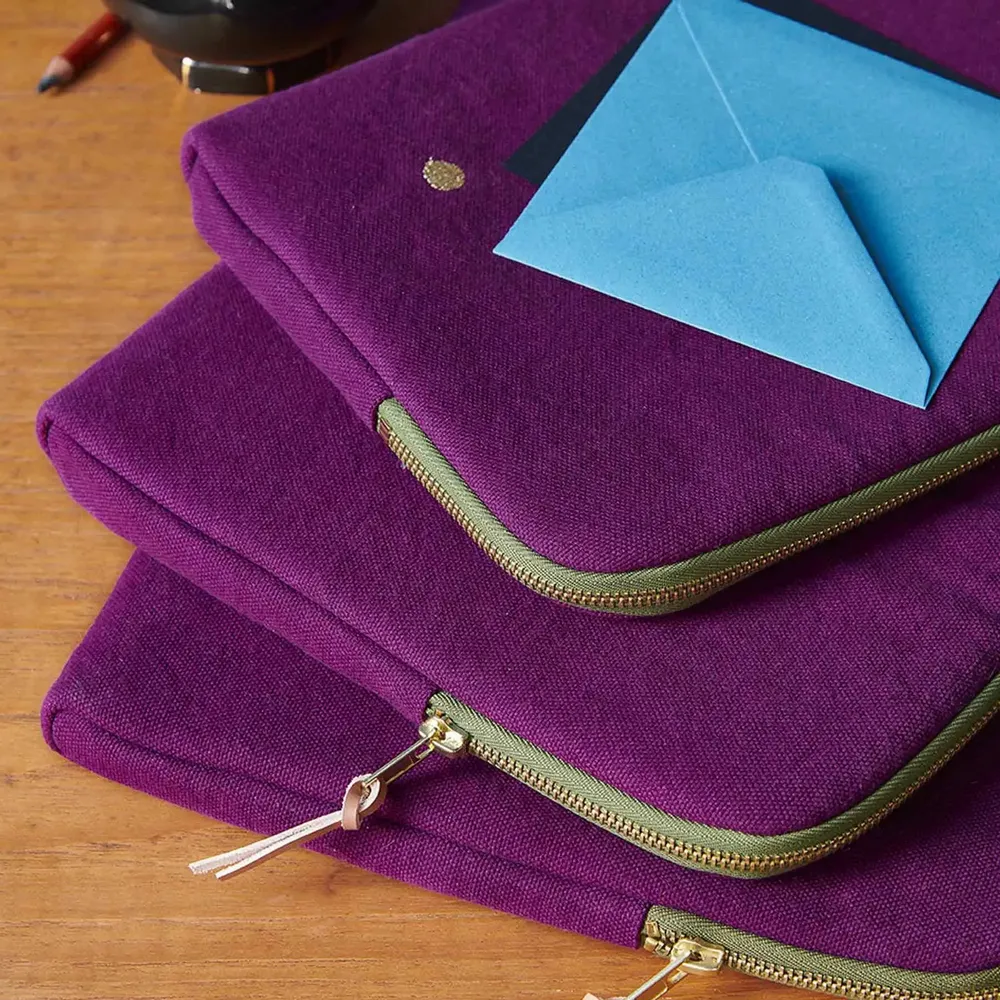 Pochettes - Housse iPad Iona Purple rain 19 x 26 x 3 - LA CERISE SUR LE GATEAU