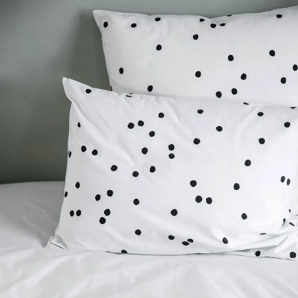 Bed linens - Odette Duvet Cover Milk 240 X 260 - LA CERISE SUR LE GATEAU