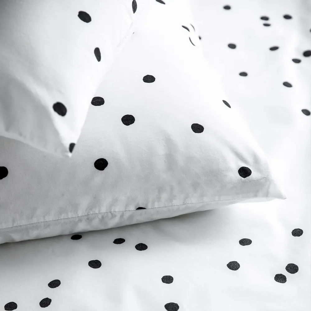 Bed linens - Odette Duvet Cover Milk 240 X 260 - LA CERISE SUR LE GATEAU