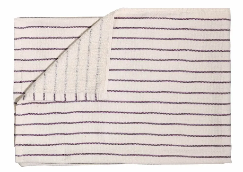 Serviettes de bain - Maxi drap de bain Marina Purple rain 160 x 100 - LA CERISE SUR LE GATEAU