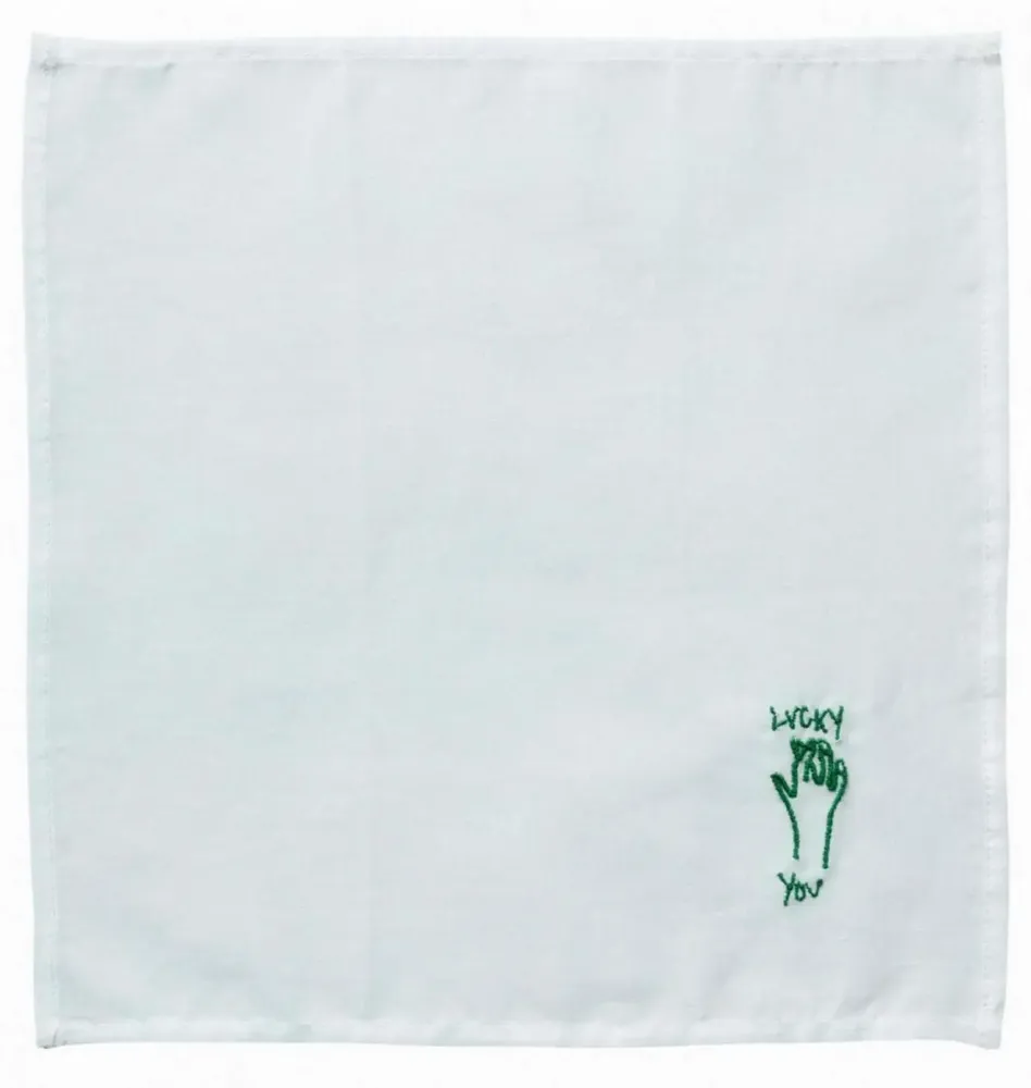 Clutches - Hankie Lucky Handkerchief Vert 25 X 25 - LA CERISE SUR LE GATEAU